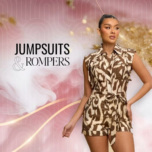 JUMPSUITS & ROMPERS