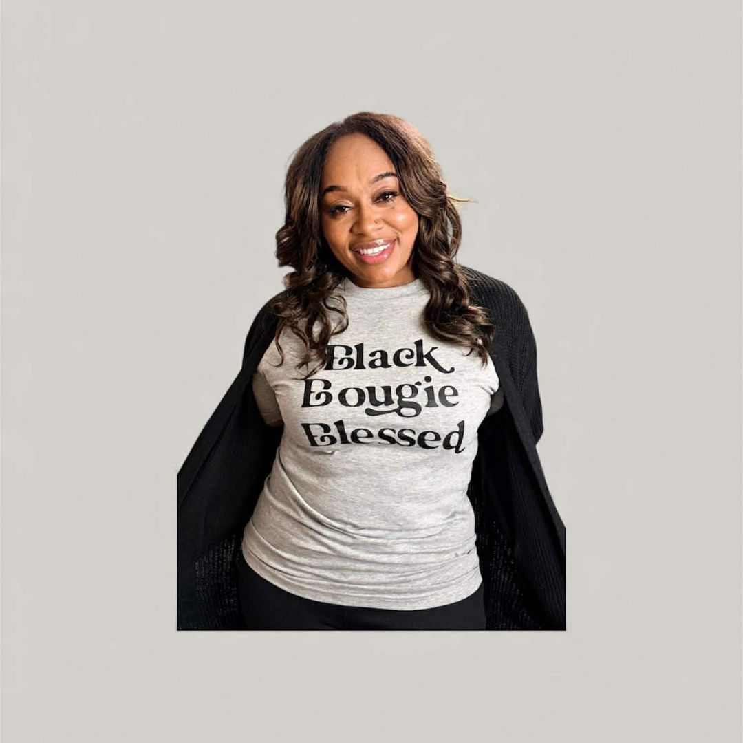 Black Bougie Blessed Women Graphic Tee