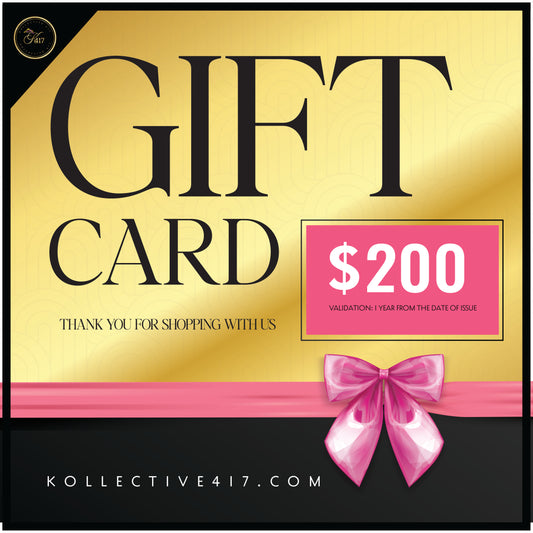 Kollective 417 Gift Card $200