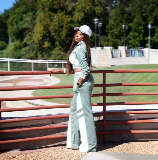 Women Two Piece Track Suit